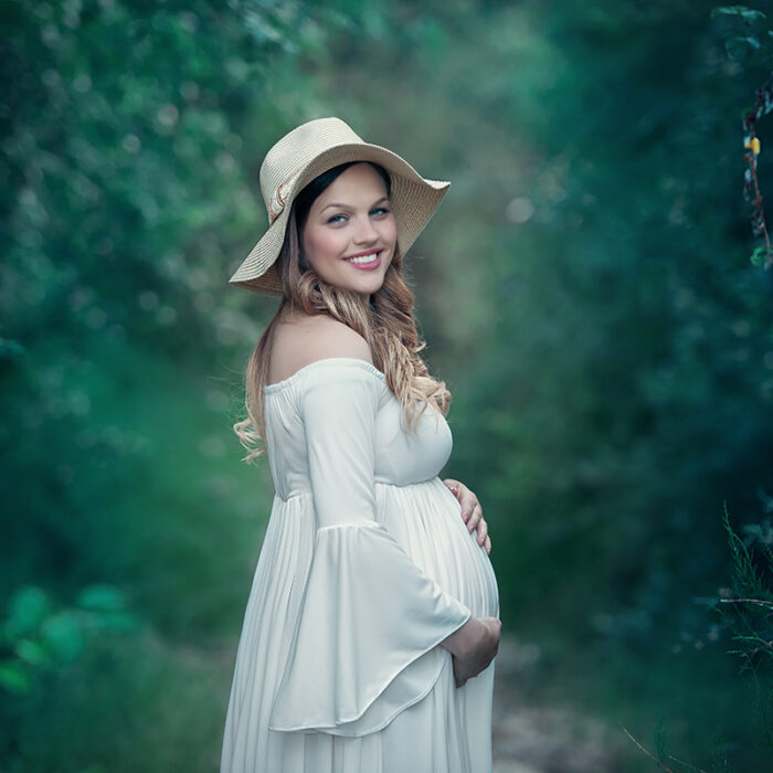 Rebeca, fotografía embarazo Madrid